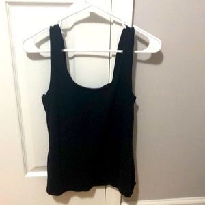 Black tank top